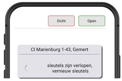 TL Sleutels Verlopen Menu