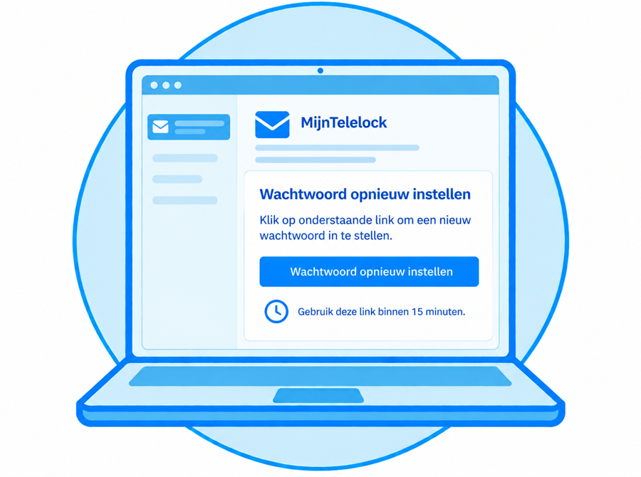 Icon Mijntelelock Wachtwoord Vergeten Stap 3 Email