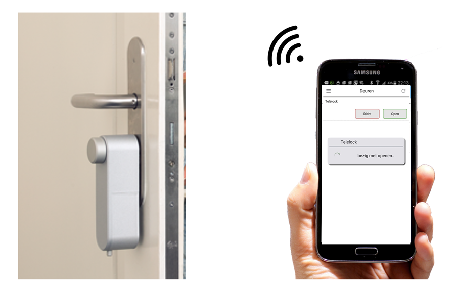 AB Open De Deur Met De Telelock App 2