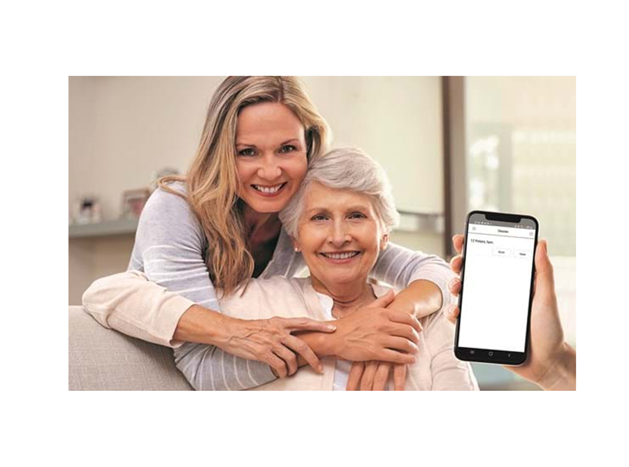 Telelock Bewoner En Dochter Menu