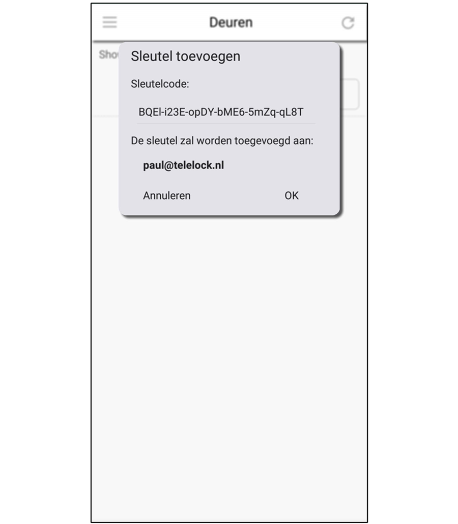 App Telelock Sleutel Toevoegen Mantelzorg 885