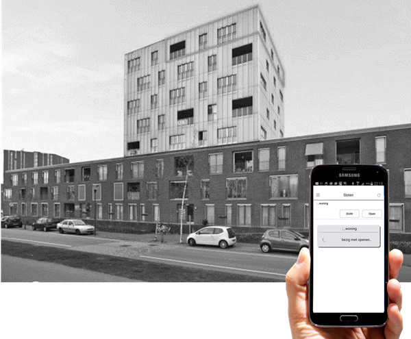 Apprtementencomplex Met Telelock App 2
