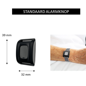 Standaard Alarmknop Met Afmetingen En Arm