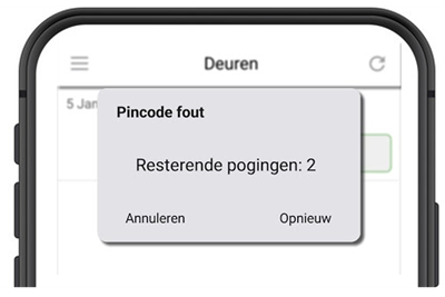 Pincode Vergeten