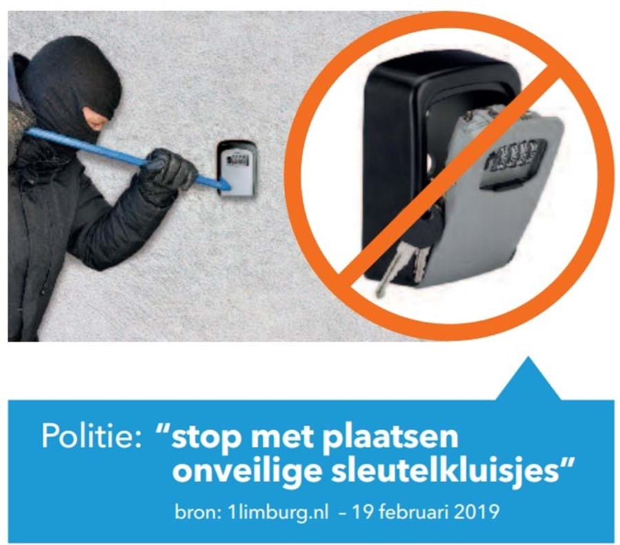 Onveilige Sleutelkluis Politie