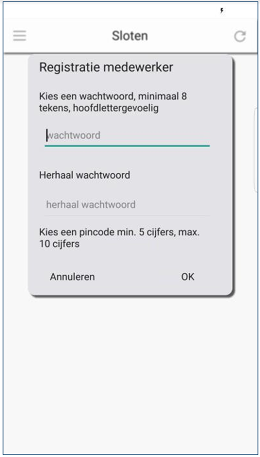 App 1 5 Telelock App Gebruiker Zorg Afb 5