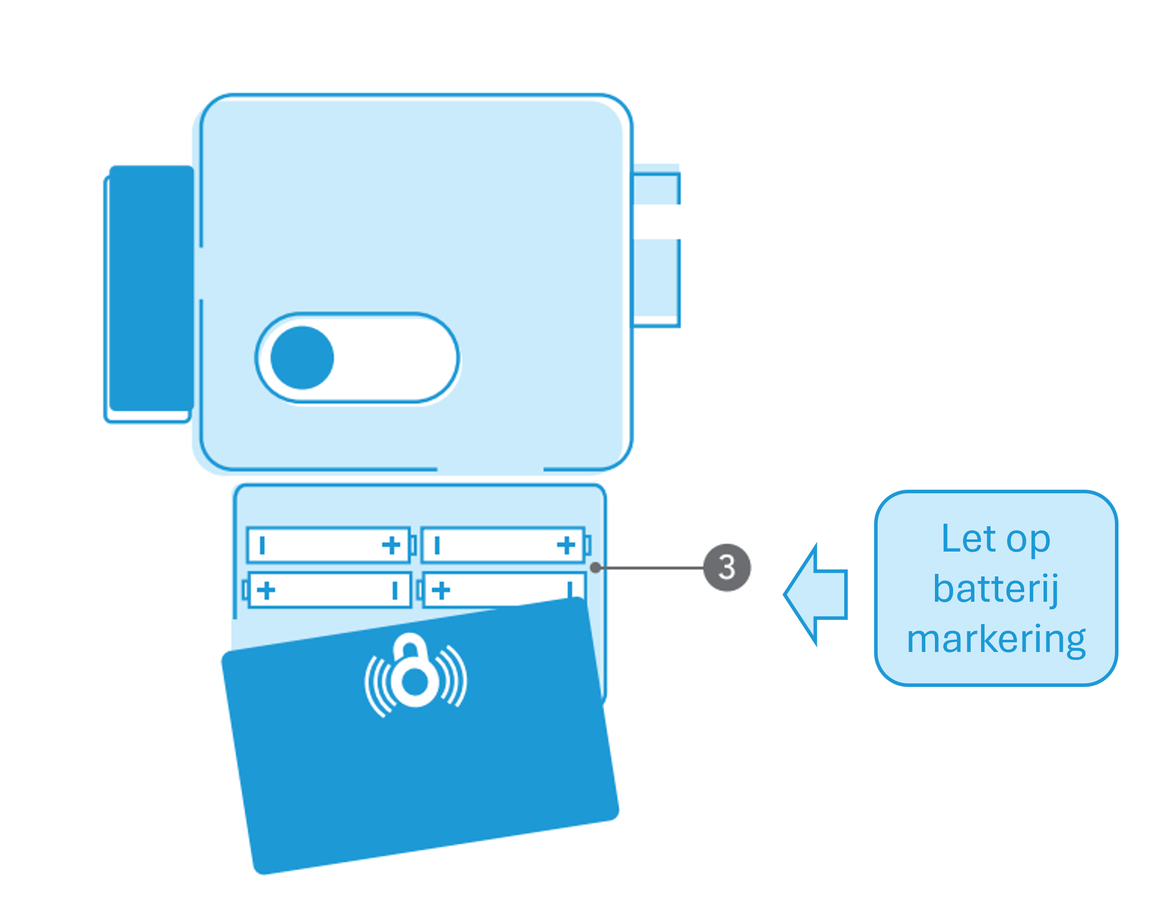 Telelock Oplegslot Batterijen Vervangen 4
