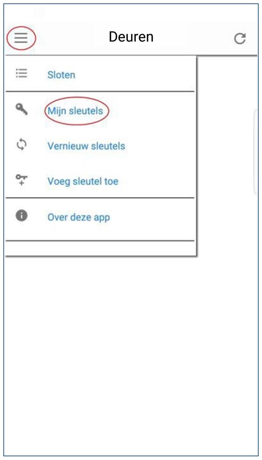 Telelock Screenshot Routes Menu