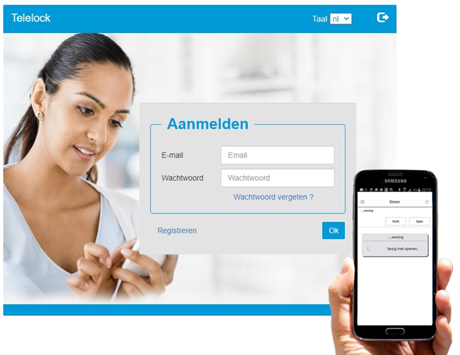 Telelock Portaal Met Smartphone 2.Jpg