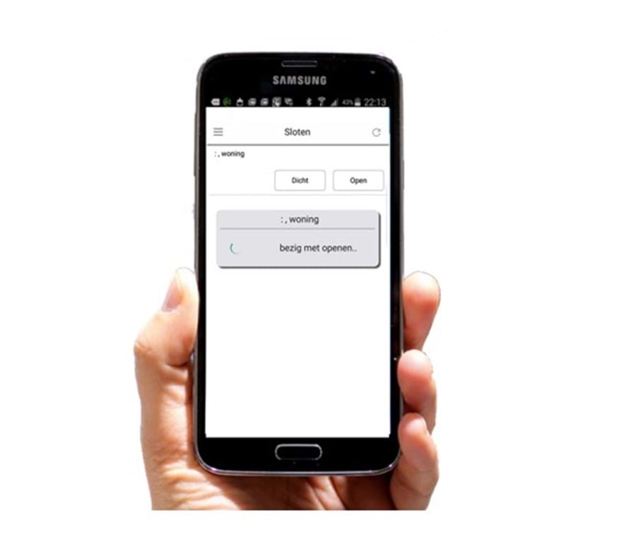 Telefoon Met App Schaal