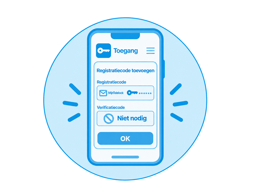 Menu Verificatiecode Niet Nodig