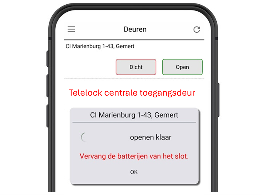 Batterij Leeg Centrale Toegangsdeur