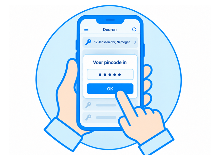 Menu Pincode Gebruiken